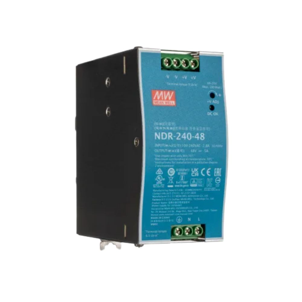240W 48V INDUSTRIAL POWER SUPPLY NDR-240-48