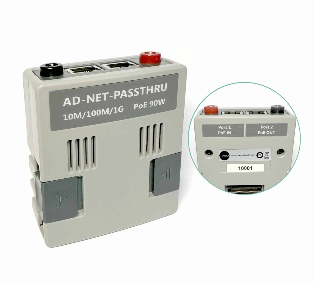 1G SNR + POE PASSTHRU ADAPTER TESTPRO