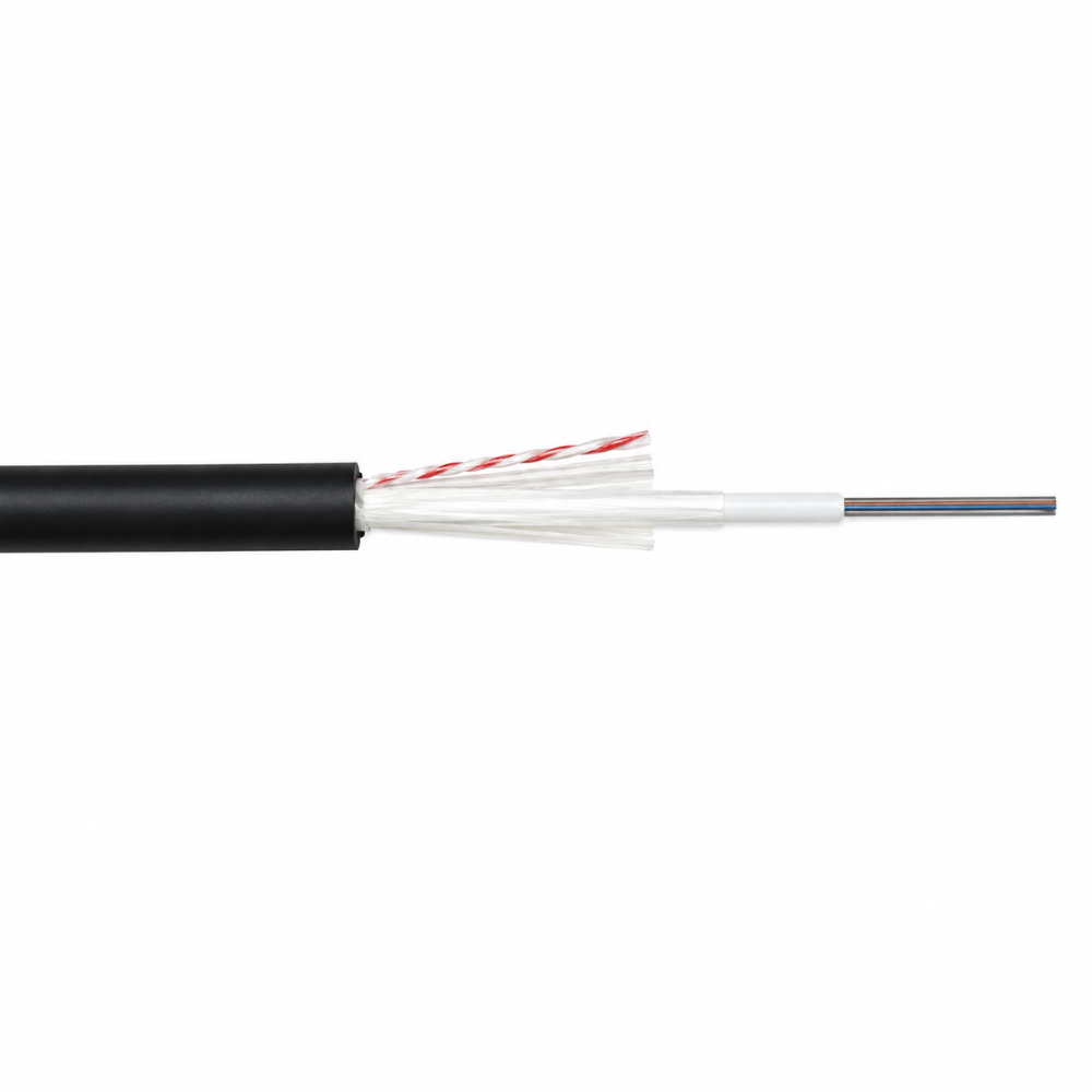 FO 12 SM 9/125 Cable, External Dielectric, 2FRP, G652D