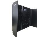 FO 24 ST WALL-MOUNTED SPLITTER (WITHOUT ADAPTERS), METAL gtlan