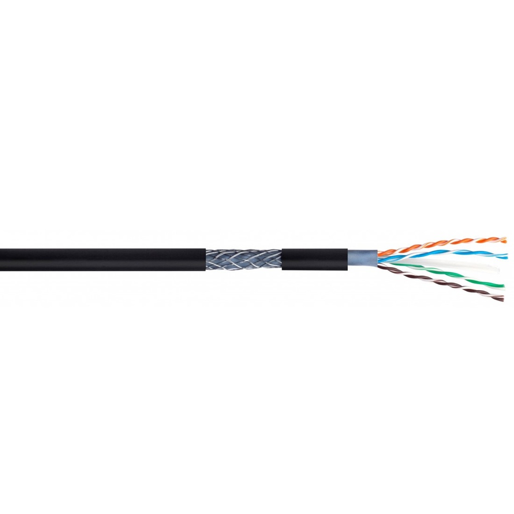 CABLE UTP RIGIDO C-6 EXTERIOR ARMADO