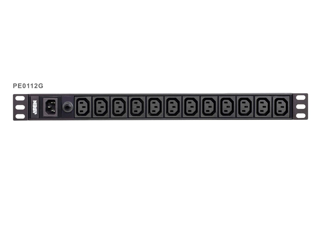 Basic Single-Phase 1U 19" PDU - 10A - 12xC13