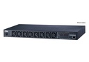 1U 19" Single-Phase PDU with Display, Per-Bank/Conmu3 Measurement