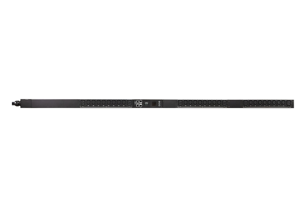 0U Vertical Three-Phase PDU with Display, Measurement by Bank/c