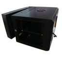 ARMARIO 19" M 12U F550 2CUE. + ACC. GLOBAL gtlan