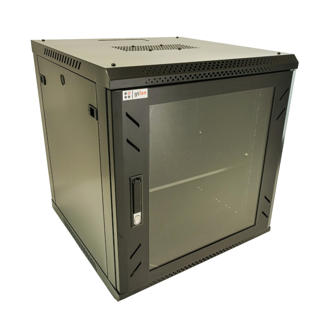 CABINET 19" M 12U F600 1CUE. + ACC. GLOBAL gtlan