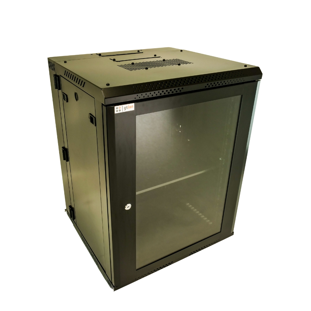 CABINET 19" M 15U F550 2CUE. + ACC. GLOBAL gtlan