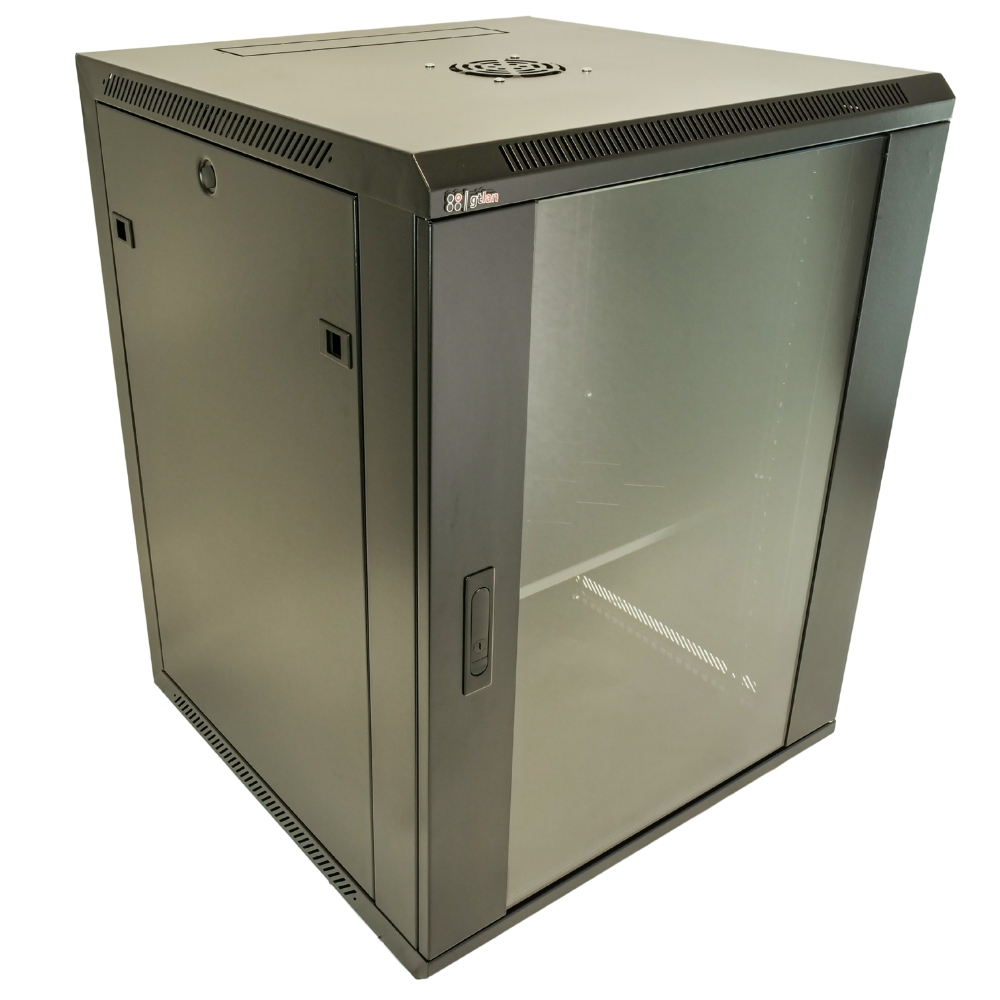 CABINET 19" M 15U F600 1CUE. + ACC. GLOBAL gtlan