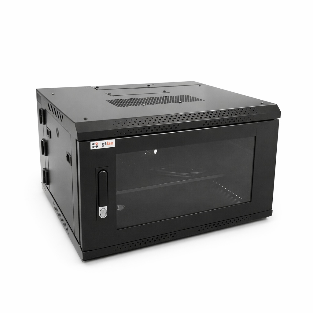 CABINET 19" M 6U F550 2CUE. + ACC. GLOBAL gtlan