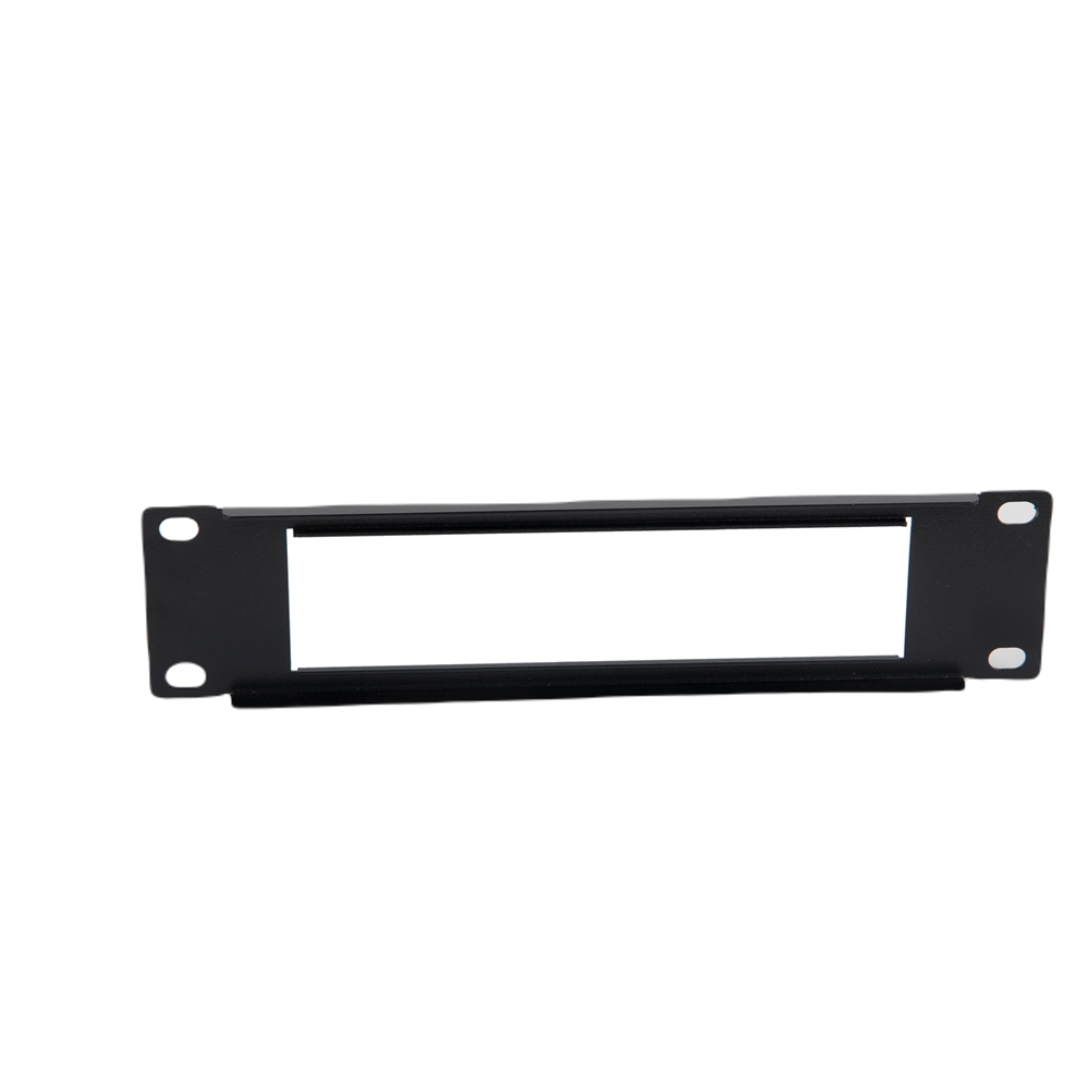 MINILAN PANEL 10" EMPTY 4 HOLES 45X45 1.5U gtlan