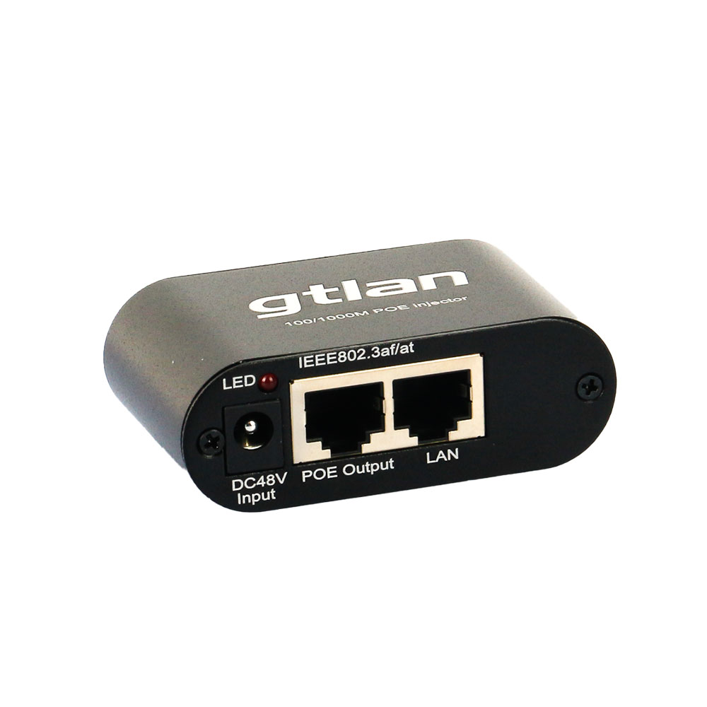 POE INJECTOR RJ45 10/100/1000 48V
