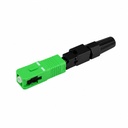 CONECTOR FO SC APC 9/125 SM 0.9MM FAST