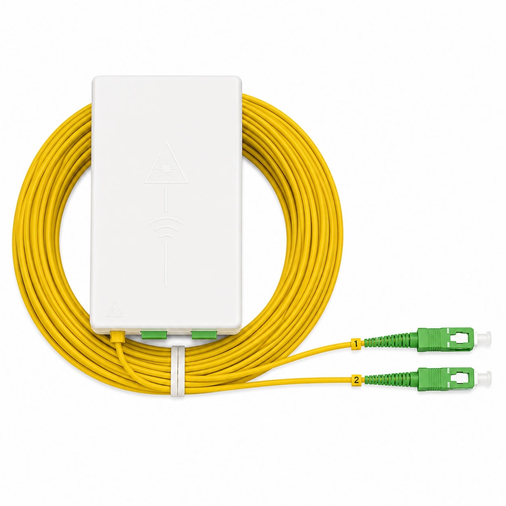 SUP BOX PRECONNECT LAT DUPLEX CASCADA SC-APC SM 30MT gtlan