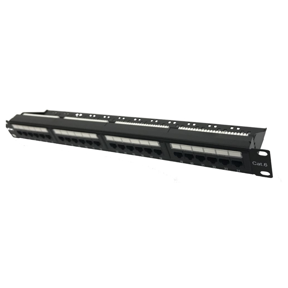 PANEL 19" 24 RJ45 UTP C-6 T568A/B K-line gtlan