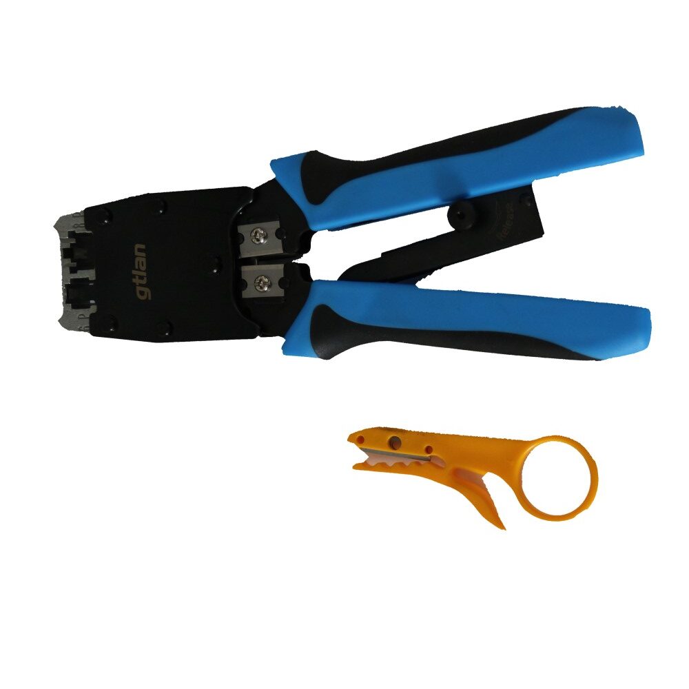 RJ45/11/12 PRO gtlan CRIMPING PLIERS