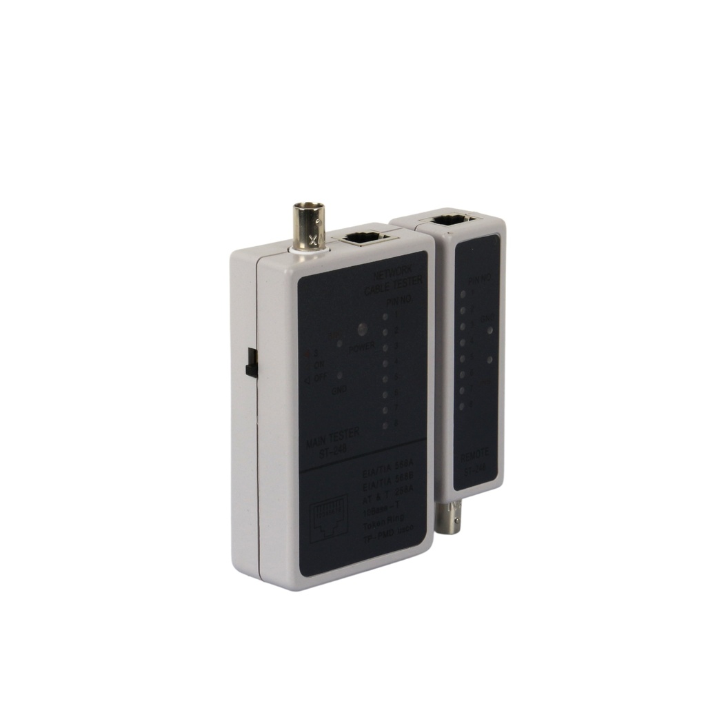 RJ45/BNC WIRING TESTER 8LEDS K-line gtlan