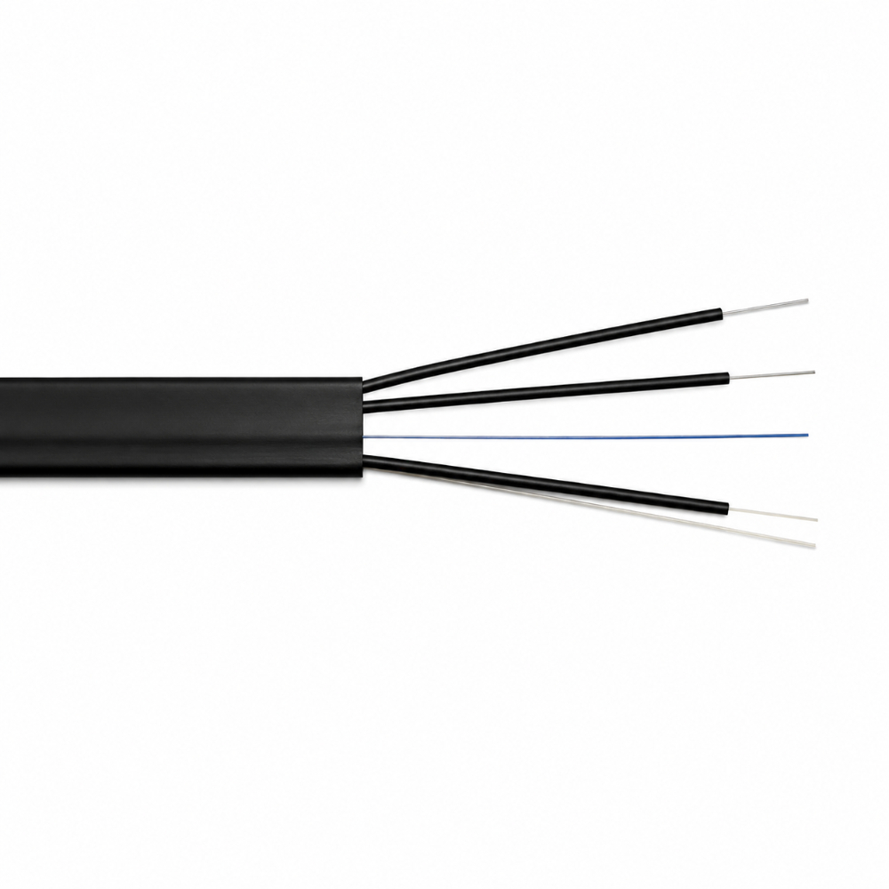 FO 1 SM EXT G657A2 DROP ARAMID CABLE WITH FIXING CLIP Dca