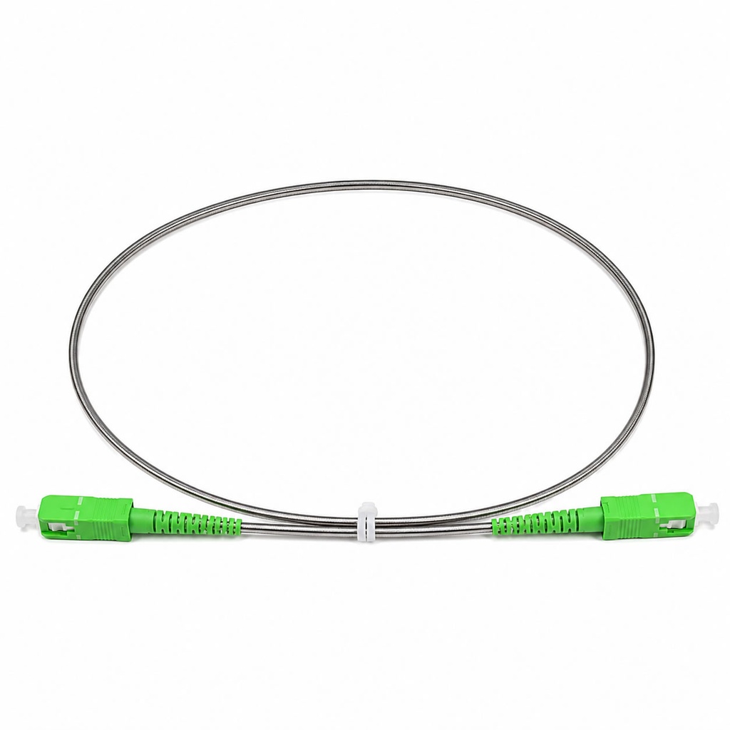 FO HOSE SM 9/125 SC-APC SMPL G.657A2 2.8mm BLIND 0.5MT