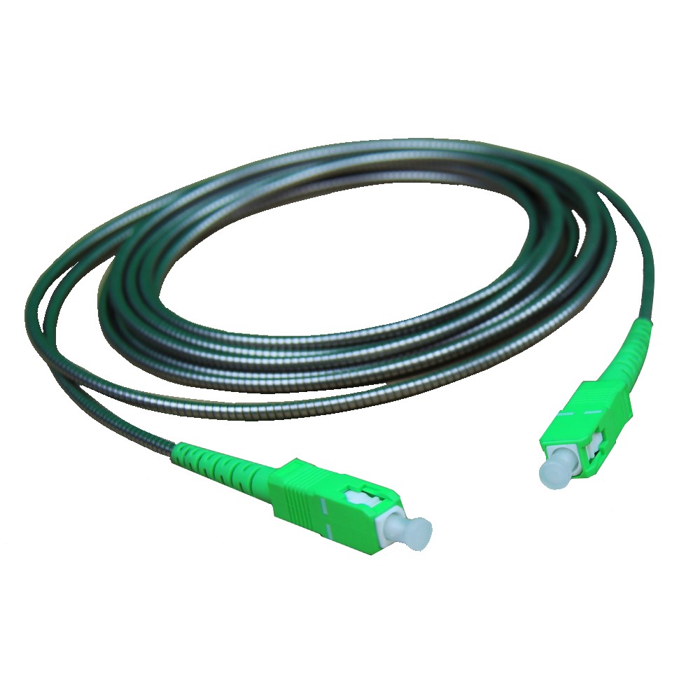 FO HOSE SM 9/125 SC-APC SMPL G.657A2 2.8mm BLIND 0.5MT