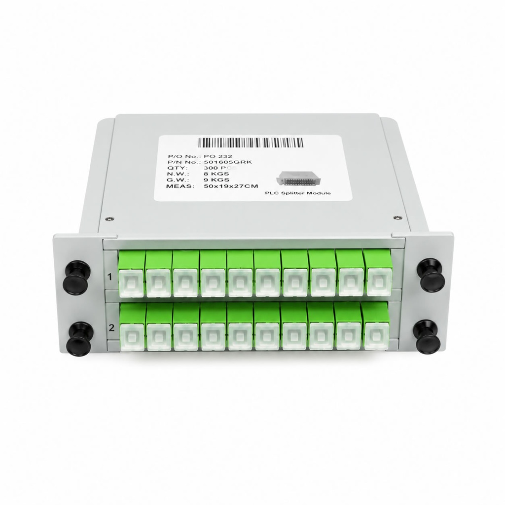 CASSETTE TYPE SPLITTER 1:16 SC/APC C/TPN TRANSPARENT gtlan
