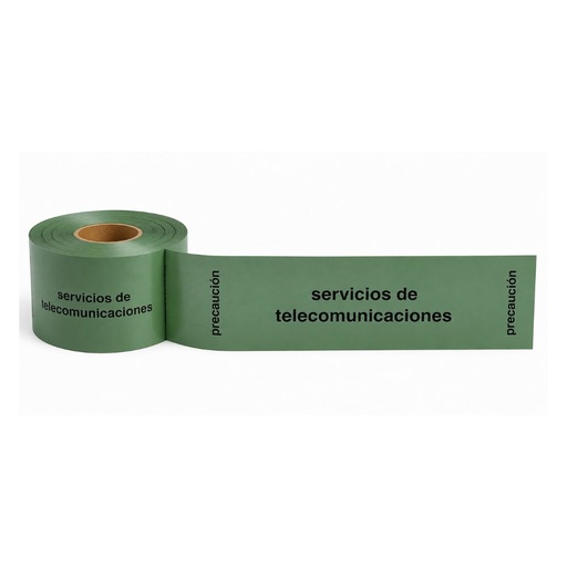 [35CS15V500] GREEN SIGNALING TAPE 15CM WIDTH 500MTR COIL