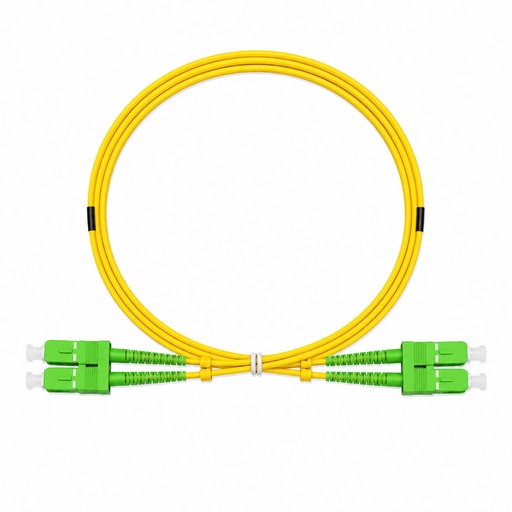 [35GT2SCSPC2S] FO HOSE SM 9/125 SC-APC DOUBLE 2MT LSZH gtLan