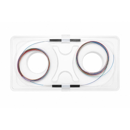 [35GTSPT8TBSK] SPLITTER FO SM 1:8 S/STEEL TUBE CONNECTOR 250um gtlan