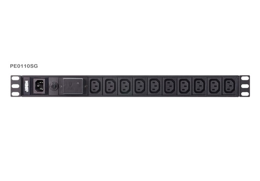 [31PDUPE0110SG] Basic 1U 19" Single-Phase PDU with Surge Protection - 3