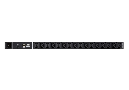 [31PDUPE1216G] Single-Phase 0U Vertical Monitorable PDU - 16A - 16xC13