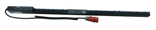 [31PDU2421A391] Vertical 0U Three-Phase PDU with Display A, RS-monitorable