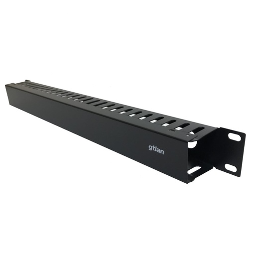 [50PPCT] 19" CABLE GAUGE PANEL WITH COVER 1U GTLan