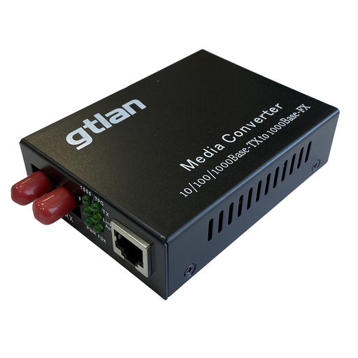[RPCMMST] RJ45/FO CONVERTER 10/1001000 MM ST