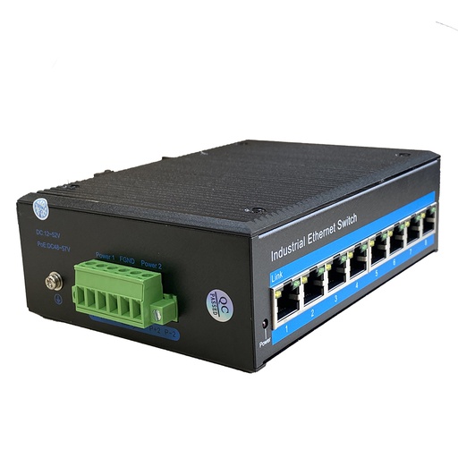 [RPSWI8G] INDUSTRIAL SWITCH 8 RJ45 10/100/1000 DIN
