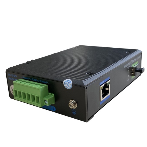 [RPCISFPG] IND RJ45/FO 10/100/1000 SFP DIN CONVERTER