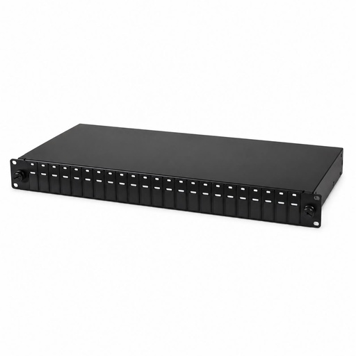 [35GTBT24SC] TRAY 19" FO P/24 SC SIMPLEX TELESCOPICA W/CASSETTE gtlan