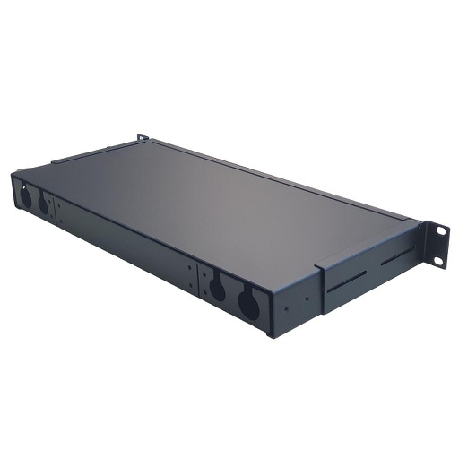 [35GTBT24ST] TRAY 19" FO P/24 ST SIMPLEX TELESCOPICA W/CASSETTE gtlan