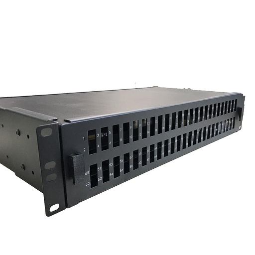 [35GTBT48SCD] 19" FO TRAY FOR 48 SC DUPLEX TELESCOPIC 2U gtlan