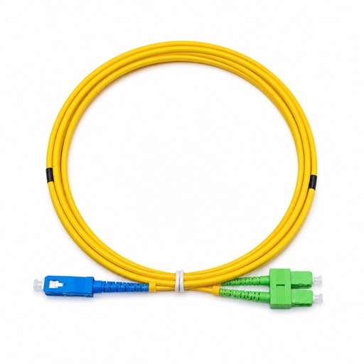 [35GT2SCPCAPC2S] FO HOSE SM 9/125 SC-APC/SC-UPC DUPLEX 2MT LSZH gtLan