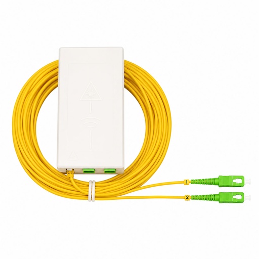 [35GTCS2SCDP20] SUP BOX PRECONNECT LAT DUPLEX CASCADA SC-APC SM 20MT gtlan
