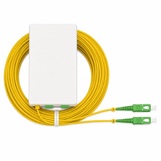[35GTCS2SCDP30] SUP BOX PRECONNECT LAT DUPLEX CASCADA SC-APC SM 30MT gtlan
