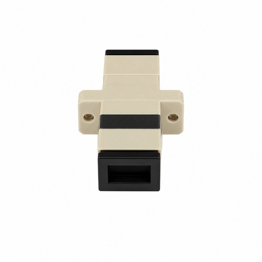 [35GTASC] SINGLE FO SC ADAPTER MM H-H BEIGE PANEL (50 pcs) gtlan
