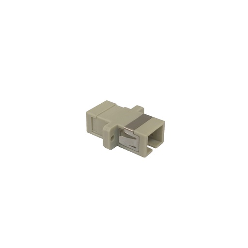[35GTASC] SINGLE FO SC ADAPTER MM H-H BEIGE PANEL (50 units) gtlan