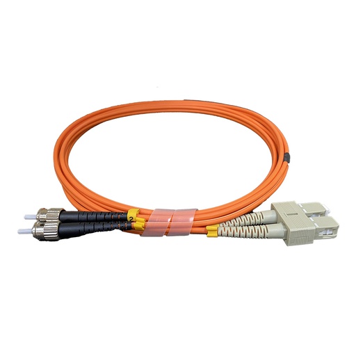 [35GT2STSC2M] FO HOSE MM 62.5/125 ST/SC DOUBLE 2MT OM1 LSZH gtlan