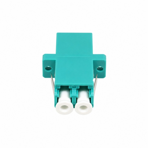 [35GTALCDOM3] FO LC DUPLEX MM H-H PANEL OM3 AQUA ADAPTER (50UDS) gtlan