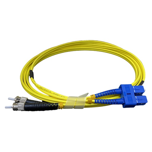 [35GT2STSC2S] FO HOSE SM 9/125 ST/SC DOUBLE 2MT LSZH gtlan
