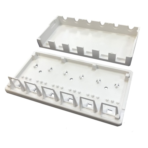 [50RU6] SURFACE BOX FOR 6 GTLAN MODULES (b)
