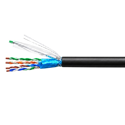 [50NF5EXT] CABLE F-UTP RIGIDO C-5E EXT PE Fca 305MT cablelan