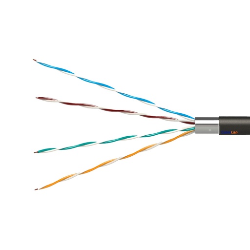 [50NF5EXT5] CABLE F-UTP RIGIDO C-5E EXT PE Fca 500MT cablelan