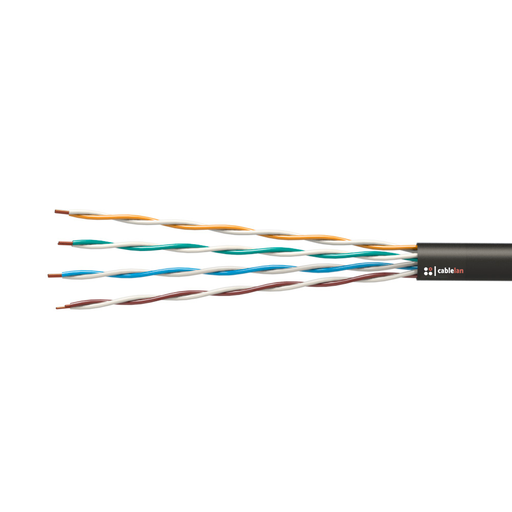 [50NU5EXT] RIGID U-UTP CABLE C-5E EXT PE Fca 305MT cablelan