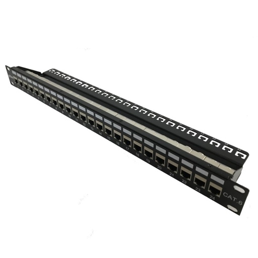 [50PF6HP] PANEL 19" 24 RJ45 FTP C-6 T568A/B High Performance GTLan